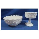 Vintage L.E. Smith Bowl in Quintec