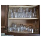 Drinking Glasses (2 shelves)