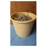 Bucket of 3.50" Nails
