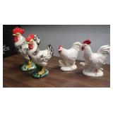 Ceramic Roosters, Home Decor