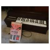 Vintage Magnus Electric Chord Organ w/music