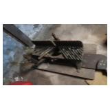 Antique Adjustable Mitre Box Saw-Excellent