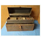 Metal Tool Box w/Contents