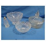 Vintage Cut Glass&Crystal Dishes