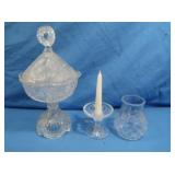 Vintage Cut Glass&Crystal Dishes