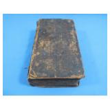 Antique German Bible,printed in Hamburg 1821