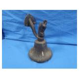 Vintage Cast Iron Wall Mounted Bell w/Eagle