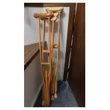 Wooden Crutches