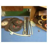 Numerous Sait & Norton Grinding Wheels in Variety