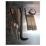 Two Folding Wooden Rulers, 17" Cat