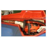 Homelite Chainsaw w/Case & Extra Chains, Runs