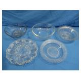 Pyrex Glass Casserole Dish,Glass Plates&more