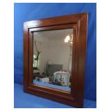 Wall Mount,Wood Frame Mirros-22.5x26.5"