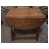 Vintage Drop leaf Table-22x13.5x23.5",w/Leaves up-