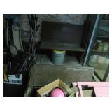 Two Piece Wooden Pew Type Bench, 77x34x22"