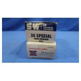 50Ct .38Special,158gr,S&W;50Ct