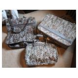 Hampshire 5 pc Luggage set & American Flyer carry