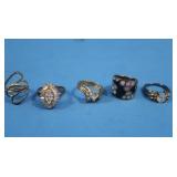 Costume Rings-some Sterling
