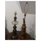 Vintage Eagle Lamp 32"(no shade), &Vintage Lamp