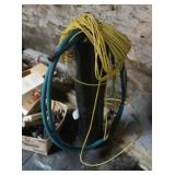 Roll of Heavy Duty Black Plastic,Nylon Rope 50