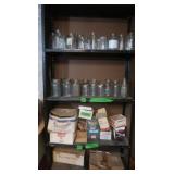 4 Shelf Metal Rack, 36x71x12"-*NO Contents*