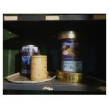 6 Vintage Collectible Tins of various sizes, inc.