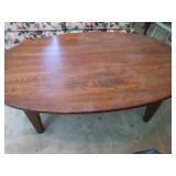 Wooden Coffee Table 45.5x27x17"H