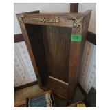 Vintage Style Open Wood Bookcase (shelves