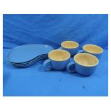 Ceramic Soup&Plate Set