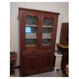 Vintage Oak Pie Safe-Good Cond-37.5x15x67"h