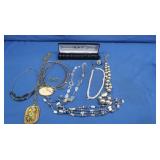 Kay Jewelers Bracelet,Various Necklaces w/case