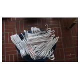 Over 50 New White Hangers