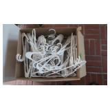 Over 50 New White Hangers