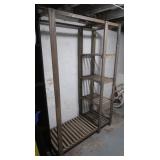 Wooden Wardrobe Rack-44x20x68"H