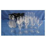 Glass Stemware&Cruets