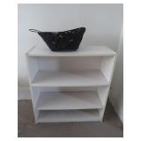 3 Shelf Bookshelf w/Flat Top-30x12x32"H
