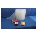 Shipping Items-Bubble Wrap,Tape