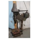 Vintage Wards Powr Kraft Drill Press-43"H