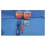 2 NIP Diablo 5" Sanding Discs Pks,Washers&2 Pipe