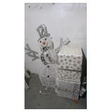 Lighted Snowman 40"H&3 Packages*All Work*