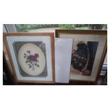 2 Decorative Pictures(18x22,19x23")