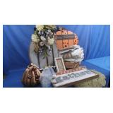 Fall Decorations w/Heavy Duty Tote