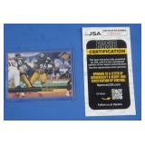 JSA Cert Jerome Bettis Autographed U.D. Football
