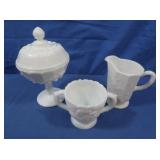 Vintage Westmoreland 'Paneled Grape' Candy Dish &