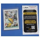 JSA Cert Jerome Bettis Autographed Score Pinnacle