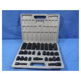 AllTrade 29 pc Impact Socket Set,SAE&Metric 3/8'