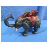 Cast Iron Mechanical Elephant Bank-trunk moves