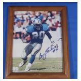 Barry Sanders Autographed Photo-9.5x11.5'