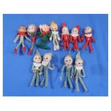 Vintage Knee Hugger Elves & 'Japanese' Knee