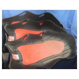 3 Flexible Flyer Snow Boats, 48'L. 2 have cracks